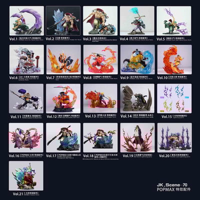【海賊王】JacksDo-POPMAX大和特效配件（不含人物）11