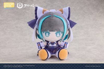 【正版授權】Solarain－碧藍航線 皇家陣營 PuniPuni 坐姿毛絨娃娃3