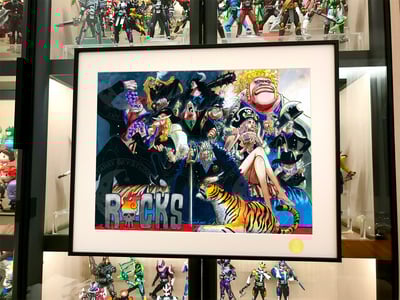 【週邊】星空工作室－洛克斯海賊團 神之谷大戰 裝飾畫2