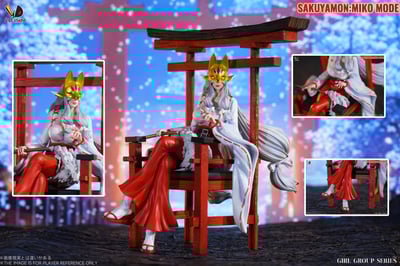 【數碼寶貝】LD STUDIO 老丁-數位顏值女團系列 第六彈 沙古牙獸巫女型態 葛葉獸巫女型態1