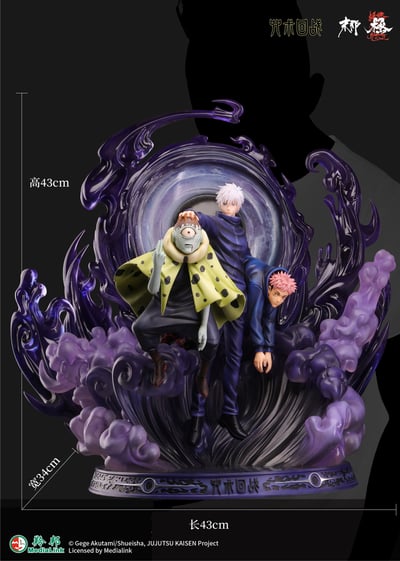 【咒術迴戰】末那魂燃-五條悟 vs 漏瑚 領域展開 無量空處21