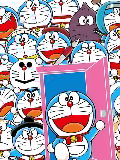 【週邊】星空工作室－百變哆啦 裝飾畫3