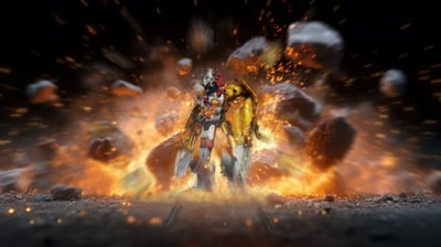 【數碼寶貝】C9工作室-戰鬥暴龍獸1