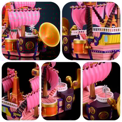 【海賊王】M4工作室-全員船系列 第二十九彈 啊普海賊船 STAY TUNE 號3