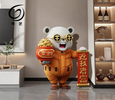 【寶可夢】可藝模玩-招財系列 3 超大招財貝波4