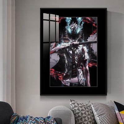 【週邊】橘子工作室－黑魂 裝飾畫2