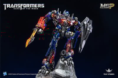 【正版授權】WAY STUDIOS-變形金剛:月黑之時 MSP系列 擎天柱16