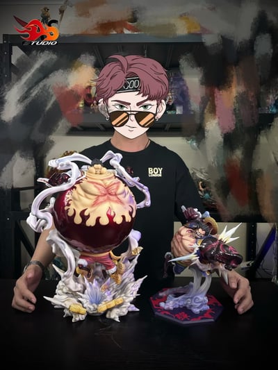 【海賊王】As-studio-戰車人路飛私定形態補全 路飛四檔戰車人1