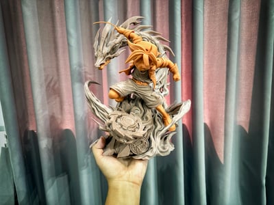 【戰鬥陀螺】掠影Studio 童年懷舊系列 001 4聖獸共鳴 戰鬥陀螺 小龍15