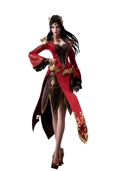 【正版授權】朗宙 COSMIC STUDIO-鬥破蒼穹 美杜莎 MeiDuSha 可動人偶17