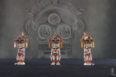 【原創授權】滄溟工作室-屍陀林主潮玩5