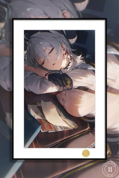 【週邊】H2工作室－鳴潮 瞌睡讚妮 裝飾畫1