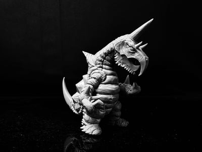 【奧特曼】模咖造物-怪獸圖鑑桌面收藏系列 第一彈 獨角獸巴克西姆3