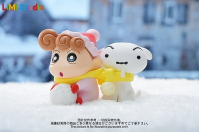 【蠟筆小新】LiMi定制事務所-冬日系列之 小新烤地瓜 小葵堆雪球4