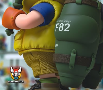 【阿拉蕾】ZOR-Studios-企鵝村全家福系列 第七彈 空豆小雄8