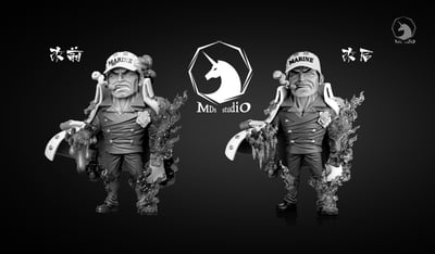 【海賊王】 MDS Studio-海軍篇 戰姿大將 赤犬4