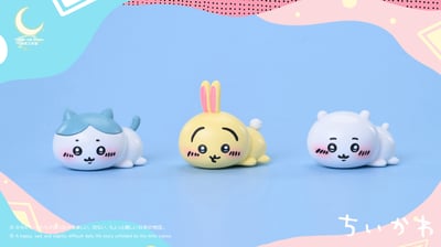 【吉伊卡哇】月亮 studio-藍黃白三小隻6