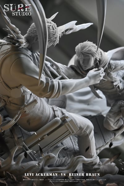 【進擊的巨人】Sure studio－SSS巨人對戰系列 兵長 vs 萊納7