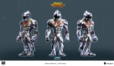 【數碼寶貝】Butterfly Studio-數碼寶貝圖鑑系列 猩猩獸&鋼鐵猩猩獸5