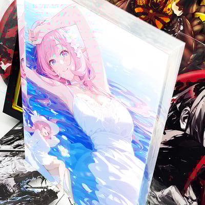 【週邊】阿喵畫社-愛莉希雅透明卡磚3