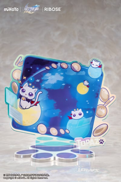 【正版授權】RIBOSE－崩壞：星穹鐵道 RISE UP+系列 小不點貓貓 托帕＆帳帳 Ver.12