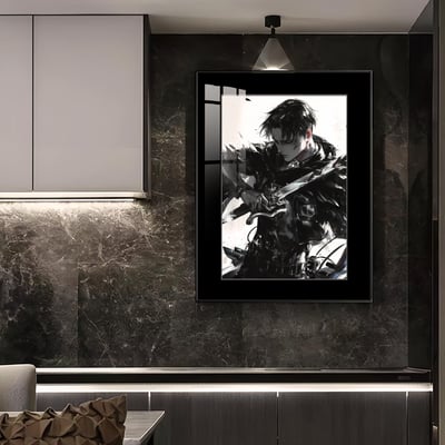 【週邊】橘子工作室－進擊的巨人 刀鋒之翼 兵長利威爾 裝飾畫4