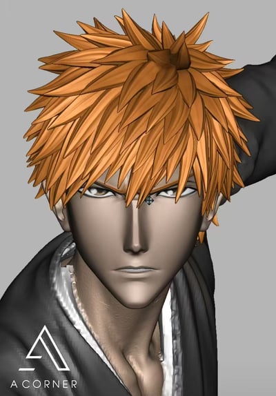 【死神】A CORNER-Studio-主角團系列 第三彈 黑衣橘髮男5