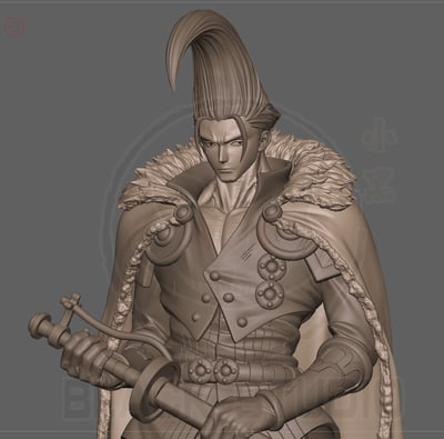 【海賊王】Black studio 小黑工作室-私定系列補全神之騎士團 第三彈 格林古聖 年輕版6