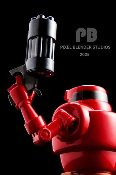 【可愛小物】Pixel blender studios-鋼鐵萌新系列 第一彈 Steelhellboy5