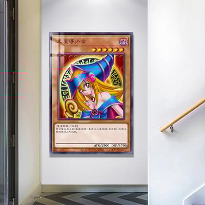 【週邊】阿喵畫社-黑魔導女孩燈帶畫2