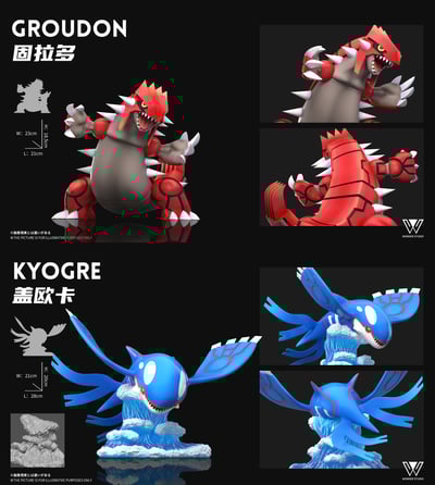 【寶可夢】玩得Wonder studio-豐源三神 固拉多 蓋歐卡與裂空坐1