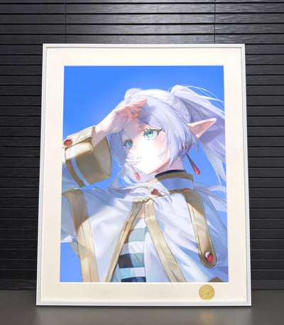 【週邊】H2工作室-芙莉蓮 葬送的芙莉蓮Frieren裝飾畫2