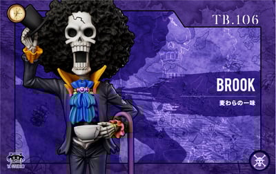 【海賊王】YZ工作室-偉大航路系列 恐怖三桅帆船 第十六彈 106 初登場布魯克1