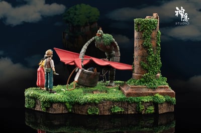 【宮崎駿】神隱工作室-回憶定格拼接群像系列 天空之城‧雲上的初遇1