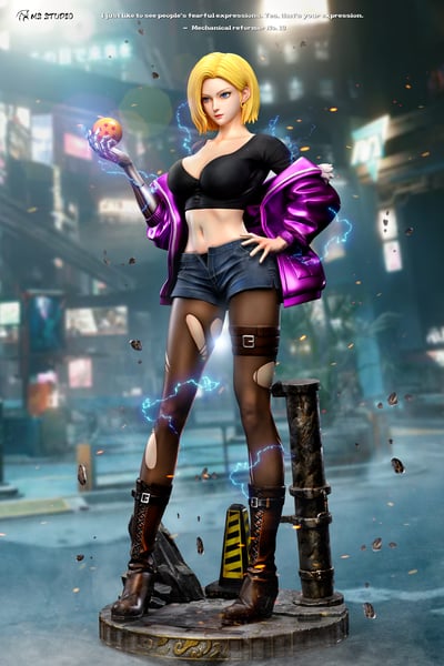 【七龍珠】MS喵神社-機械姬人造人18號6