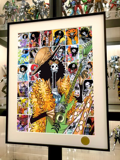 【週邊】星空工作室－海賊王 成長之路 布魯克 裝飾畫2