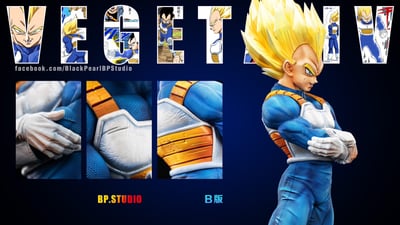 【七龍珠】BP.Studio 黑珍珠工作室-人造人篇 Vegeta 貝吉塔5
