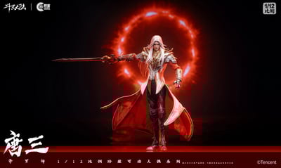 【正版授權】朗宙CosmicCreations-鬥羅大陸 唐三修羅神 可動人偶19