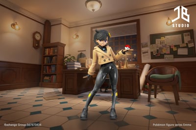【寶可夢】精寶工作室 JB Studio－人物系列 偵探瑪琪艾兒1