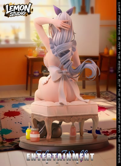 【崩壞】Lemon studio－塗鴉少女小狼 銀狼5