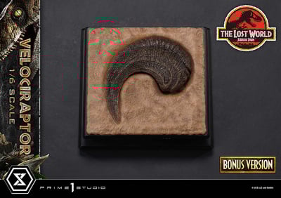 【正版授權】Prime 1 Statue-侏儸紀公園2 失落的世界 迅猛龍9