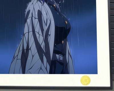 【週邊】H2工作室－鬼滅之刃 雨夜蝴蝶忍 裝飾畫4