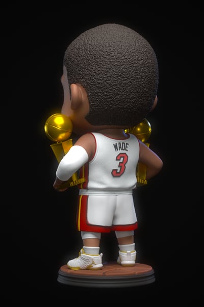 【運動明星】M3工作室-NBA 熱火 韋德10