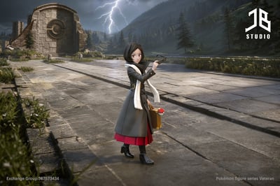 【寶可夢】精寶工作室 JB Studio－遊戲NPC 第四彈 第五世代NPC 資深訓練家1