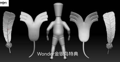 【寶可夢】玩得Wonder studio-洛奇亞＆鳳王6