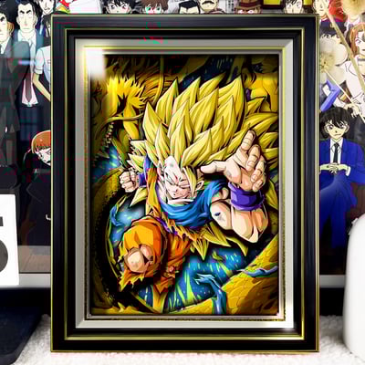 【週邊】阿喵畫社-超3孫悟空立體畫2