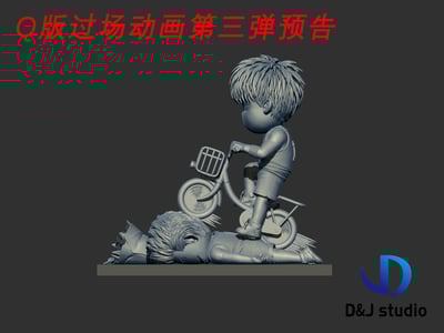 【灌籃高手】D&J studio-動畫過場場景 Q版 第二彈 更衣室 櫻木花道 三井壽5