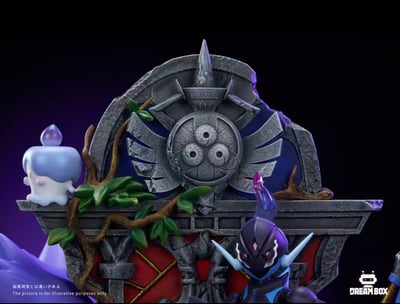 【寶可夢】DreamBox夢幻盒-精靈系列 第一彈 幽靈系場景 蒼炎刃鬼殘破王座2