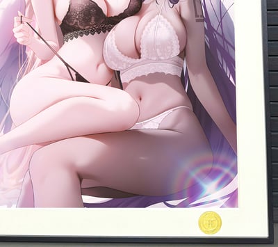 【週邊】H2工作室－蔚藍檔案 花凜 明日奈 裝飾畫4