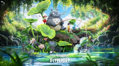 【宮崎駿】物語工作室-荷塘龍貓1